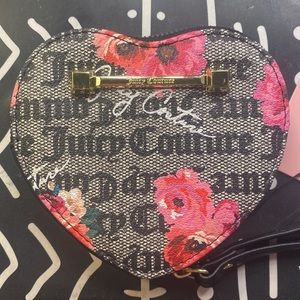 Juicy Couture Heart Wristlet
